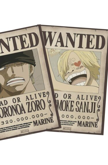 Miniatura per il prodotto One Piece Wanted Zoro & Sanji Set 2