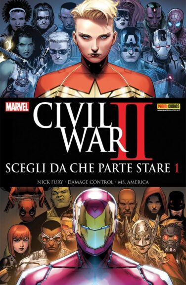 Miniatura per il prodotto Civil War II Scegli Da Che Parte Stare n.1 – Marvel Crossover n.90