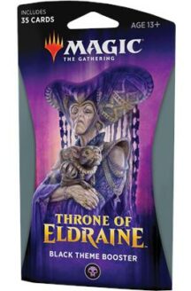 Miniatura del prodotto Magic The Gathering Throne of Eldraine Theme Booster Nero