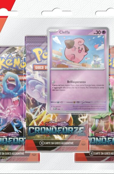 Miniatura per il prodotto Pokemon Blister 3 bustine + card cronoforze