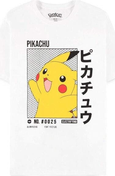 Miniatura per il prodotto Pokemon Pikachu T-Shirt White XL