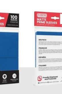 Miniatura del prodotto Matte Card Sleeve Petro Blue 100 Pa