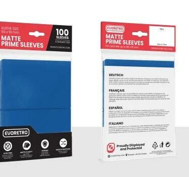 Miniatura per il prodotto Matte Card Sleeve Petro Blue 100 Pa