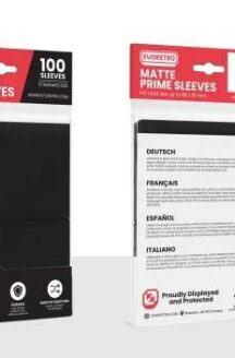 Miniatura del prodotto Matte Card Sleeve Black 100-Pack