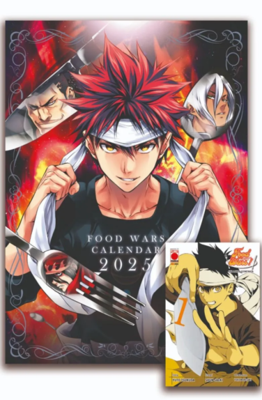 Miniatura per il prodotto Food Wars Calendario 2025 + Variant