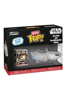 Miniatura del prodotto Star Wars Han Solo W/Millennium Falcon Bitty Pop